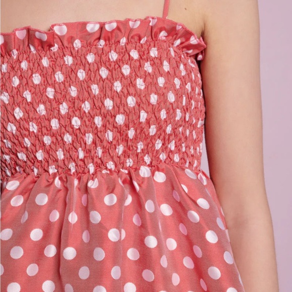 Sister Jane Pink Polka Dot Midi Dress - Picture 5 of 6